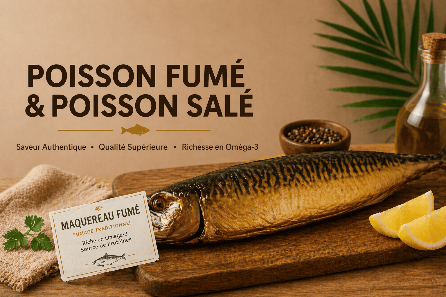 Poisson Fumé & Salé