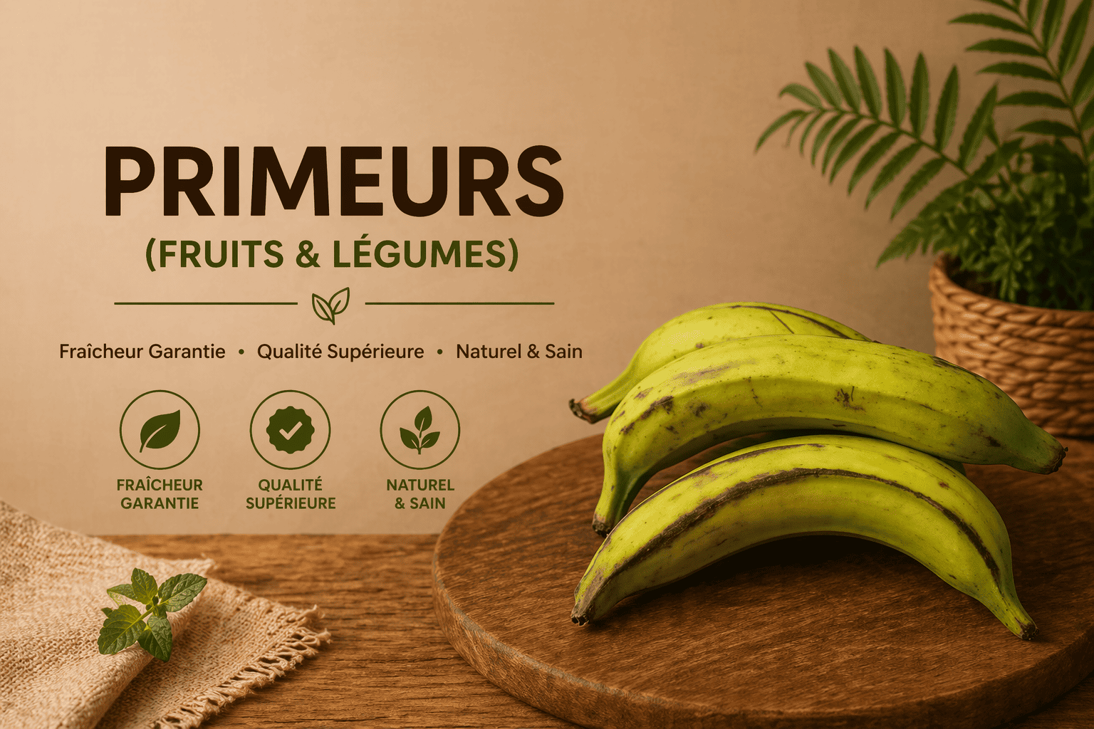 Primeurs — Fruits & Légumes